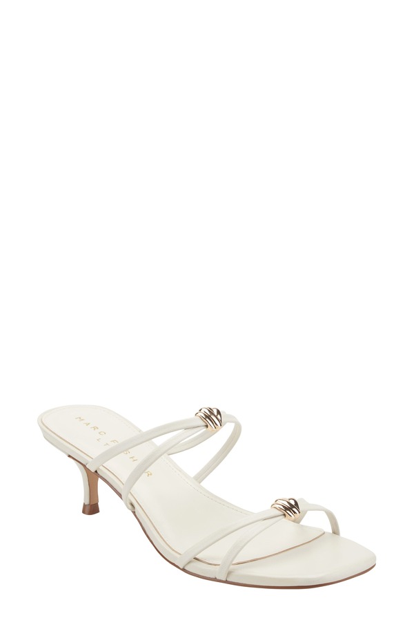 マーク・フィッシャー レディース シューズ ヒール サンダル Marc Fisher LTD Baizel Strappy Slide Sandal Ivory アイボリー 26,838円