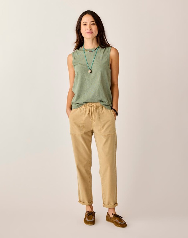 カーブデザイン レディース ボトムス レギンス Carve Designs Zoe Twill Pant Sand サンド