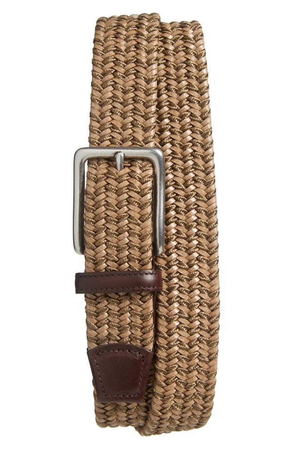 トリノ メンズ アクセサリー ベルト Torino Braided Beltaupe トープ｜ReVida 店