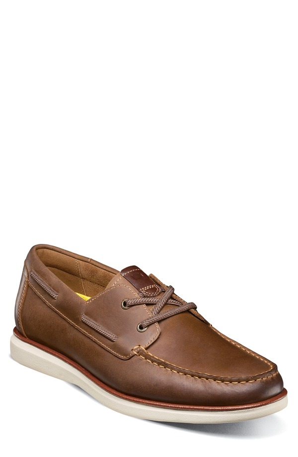 フローシャイム メンズ シューズ Florsheim Tropics Boat Shoe Brown ブラウン|ReVida 店