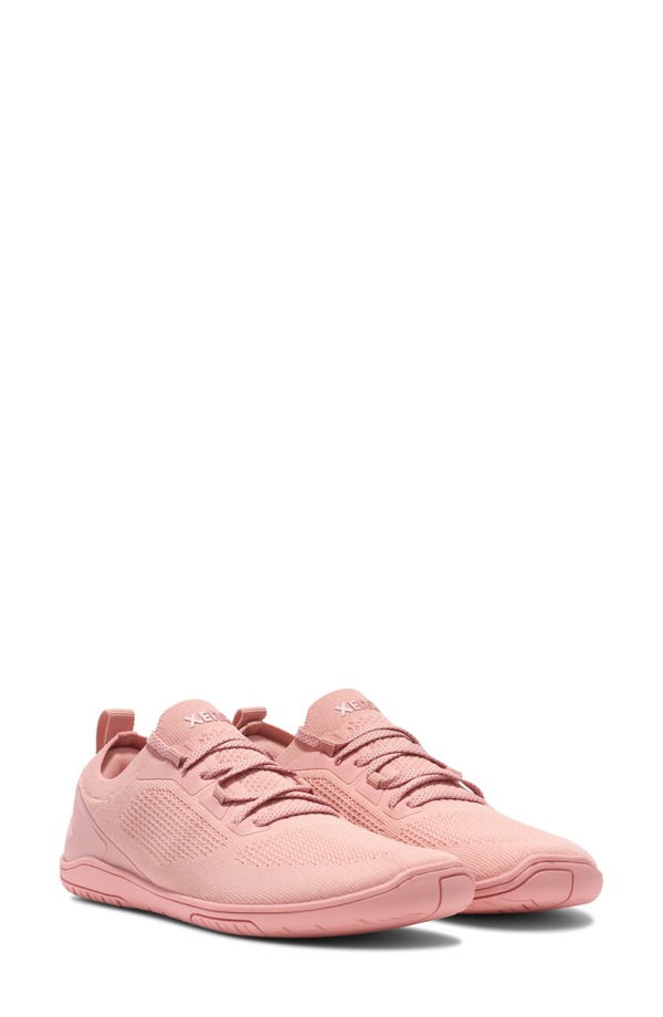 皆無シューズ 成人女性スニーカー 編み物 XERO SHOES Nexus Knit Sock Sneaker Pink Sand さくら色