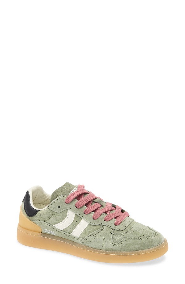 クールウェイ レディース シューズ スニーカー COOLWAY Goal Sneaker Green Kakhi 緑であること