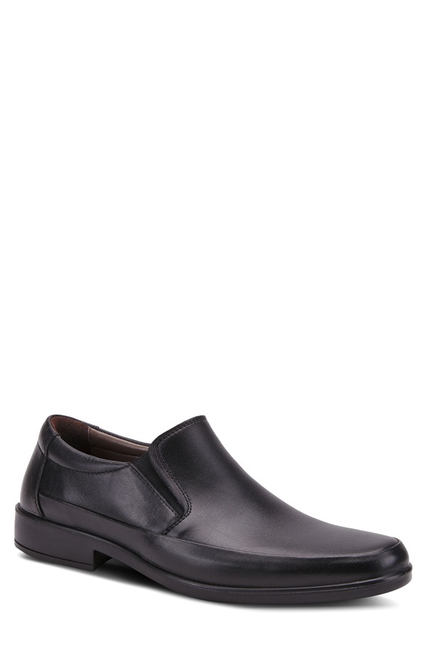 スプリングステップ メンズ シューズ レザー ローファー Spring Step Felix Leather Loafer Black ブラック｜ReVida 店