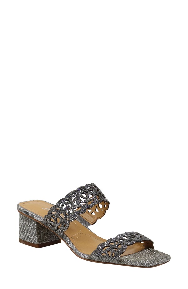 ジェイレニー レディース シューズ 踵 サンダル J. Rene Keetana Sandal Pewter ピューター
