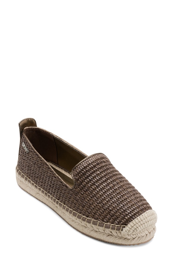ダナ キャラン ニューヨーク レディース シューズ サンダル プラットフォーム DKNY Mallandra Platform Espadrille Flat Brown/ Bronze ブラウン