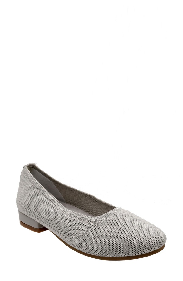 ダイビッドテイト レディース シューズ パンプス David Tate Runway Ballet Flat Silver Metallic シルバー