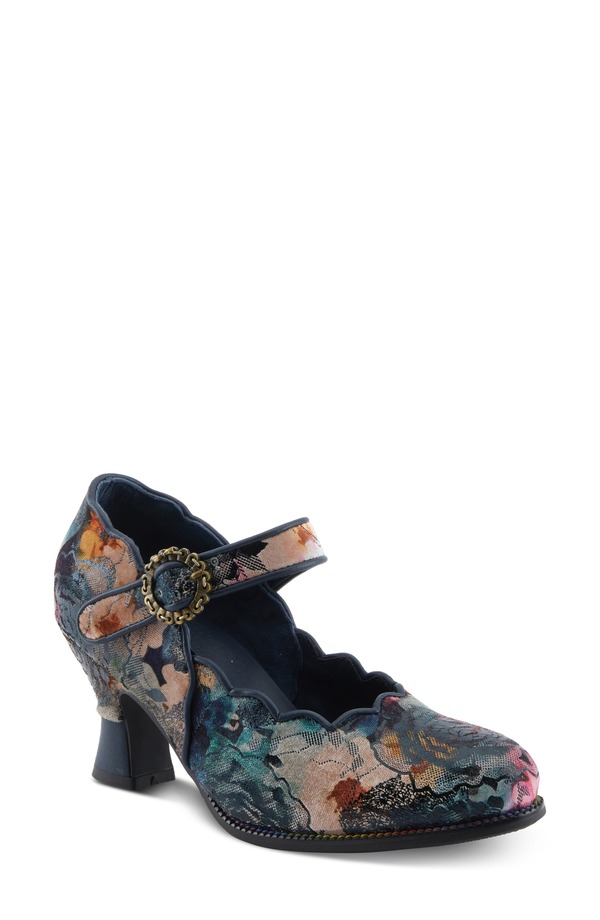 スプリングステップ レディース シューズ ヒール L'Artiste by Spring Step Adodora Mary Jane Pump Navy Multi ネイビー 27,232円