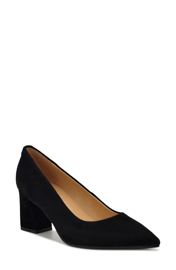 ナインウェスト レディース シューズ 踵 Nine West Kalore 9x9 Pointed Toe Pump Black 黒いこと