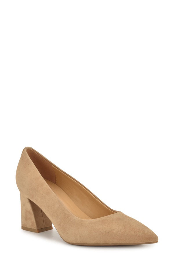 ナインウェスト レディース シューズ 踵 Nine West Kalore 9x9 Pointed Toe Pump Taupe トープ