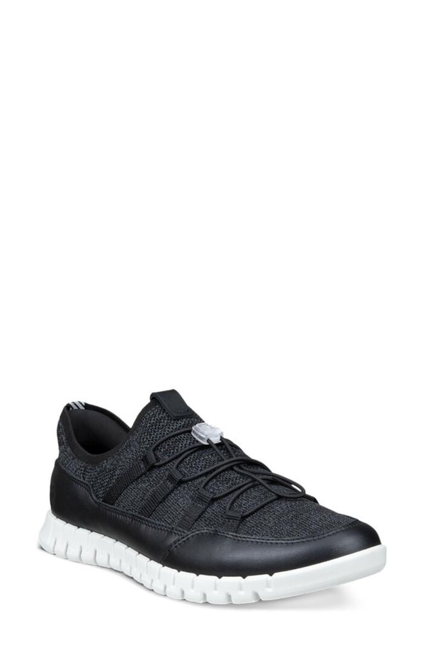 山びこ レディース シューズ スニーカー ECCO GRUUV Lite Sneaker Black/ Magnet 黒いこと