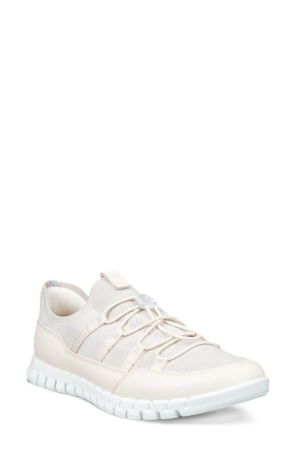 山びこ レディース シューズ スニーカー ECCO GRUUV Lite Sneaker Limestone/ Gravel/ Limestone