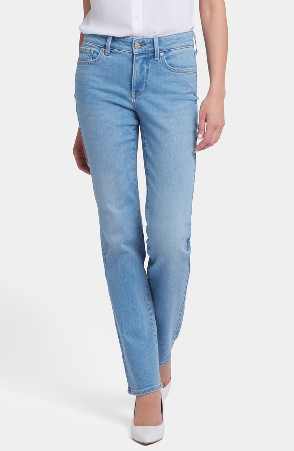 エヌワイディージェイ レディース ボトムス デニムパンツ ストレート ジーンズ NYDJ Marilyn Straight Leg Jeansalamanca Sun｜ReVida 店 27,936円