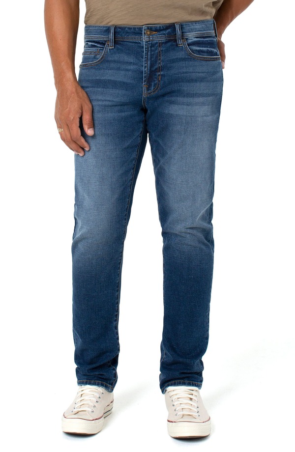 リヴァプール 天使の都市 メンズ ボトムス ジーンズズボン下 引っ切り無い デニム Liverpoolos Angeles Kingston Modern Slim Straight Leg Jeans Pembroke