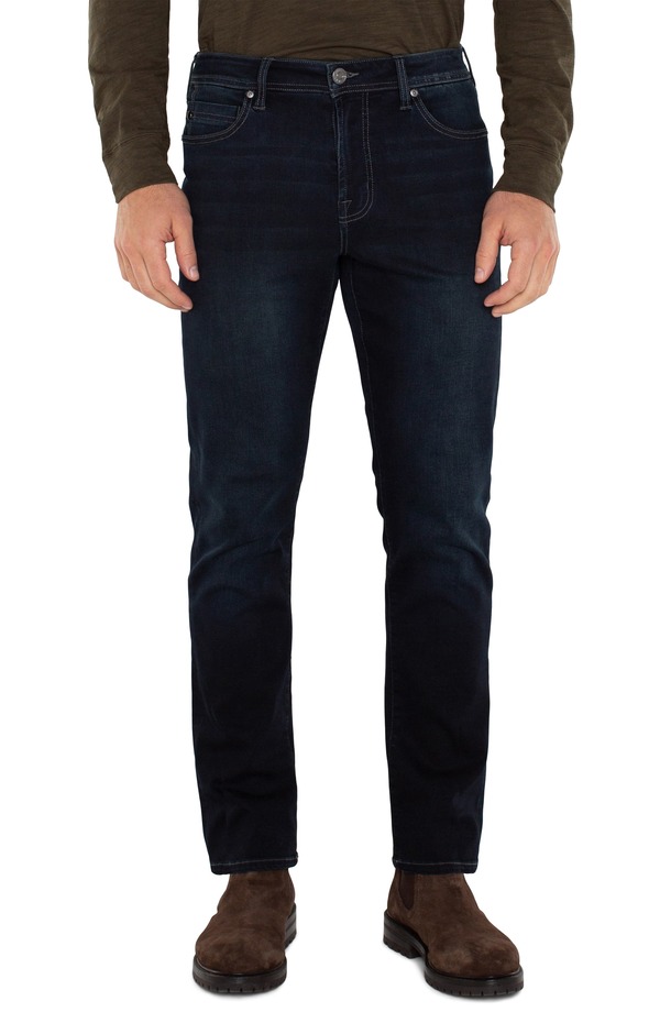 リヴァプール ロサンゼルス メンズ ボトムス デニムパンツ ストレート ジーンズ Liverpoolos Angeles Regent Relaxed Straight Leg Jeans Descanso