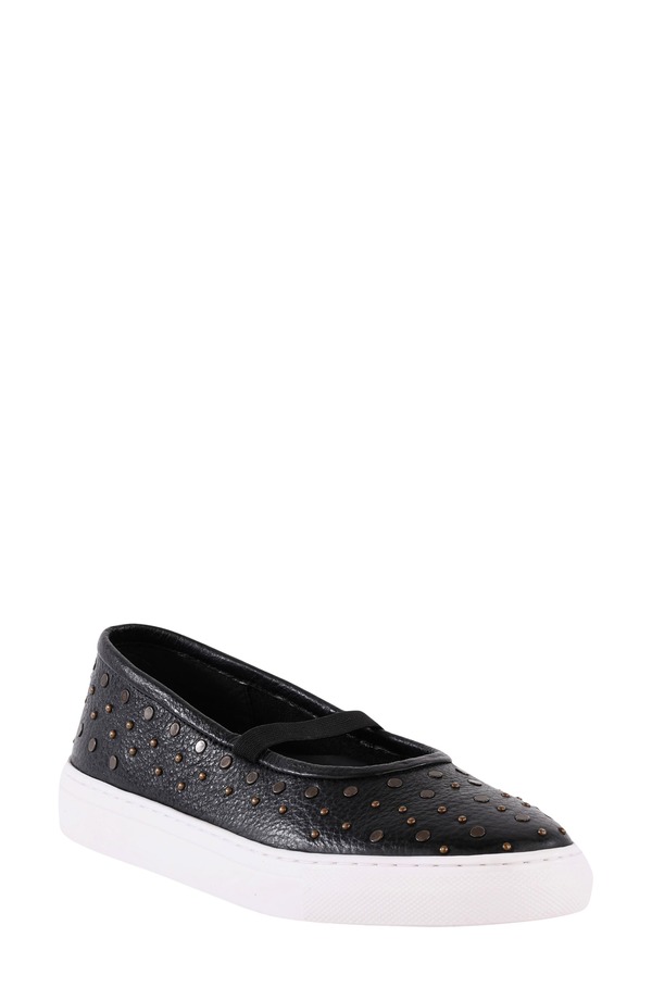 セイシェルズ レディース シューズ パンプス Seychelles Moon Child Stud Mary Jane Flat Black Leather ブラック