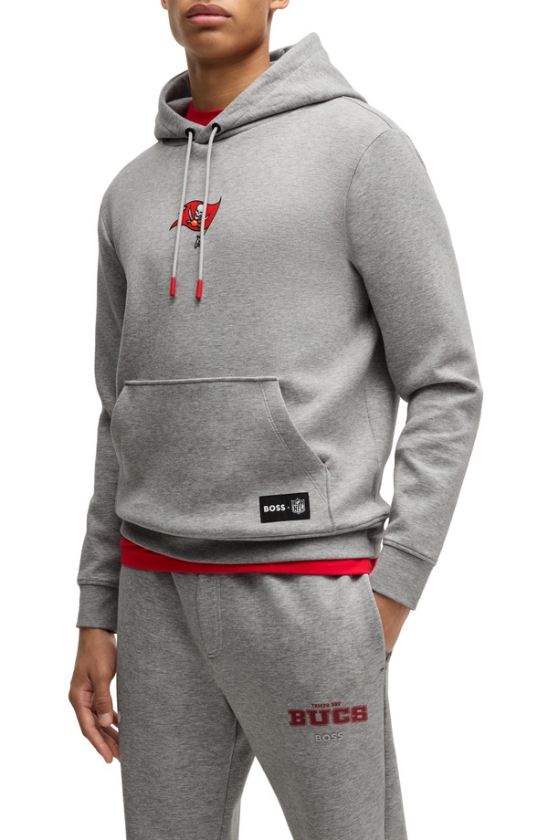 主任者 メンズ アウター パーカー・スウェット グラフィック BOSS x NFL Woodson Graphic Hoodie Tampa Bay Bucs