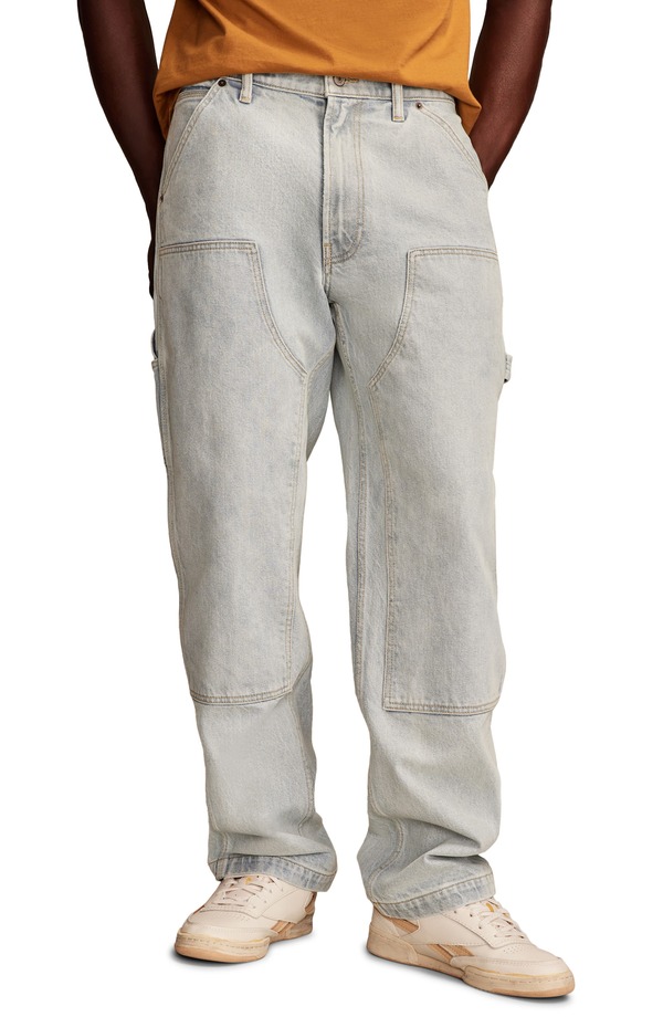 ラッキーブランド メンズ ボトムス デニムパンツ ストレート ジーンズ Lucky Brand Relaxed Straight Leg Utility Jeanshore