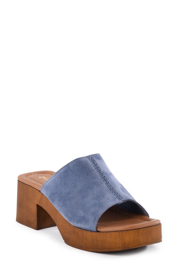 セイシェルズ レディース シューズ 踵 プラットホーム サンダル Seychelles Made For Me Platform Sandal Blue 青み