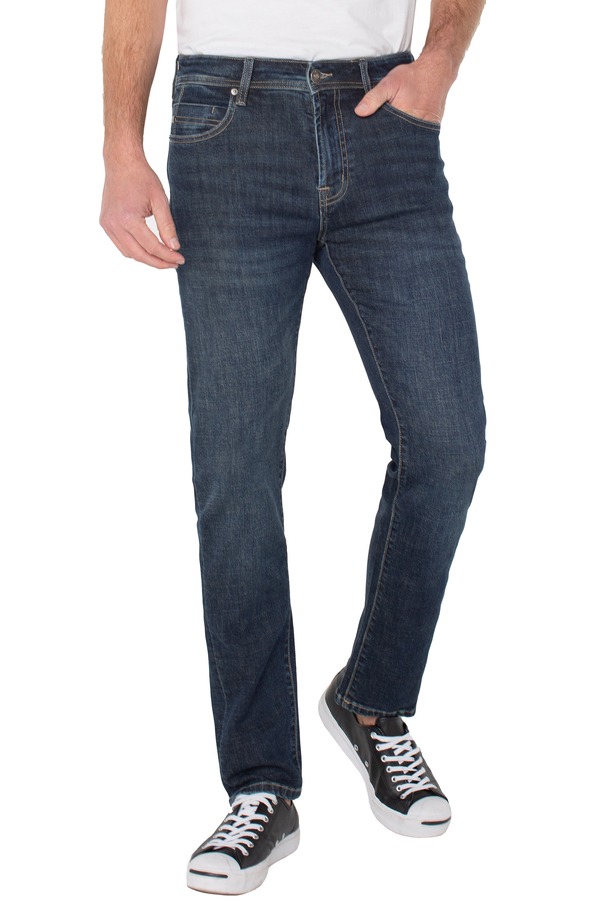 リヴァプール ロサンゼルス メンズ ボトムス デニムパンツ ストレート ジーンズ Liverpoolos Angeles Kingston Modern Straight Leg Jeans Chamonix