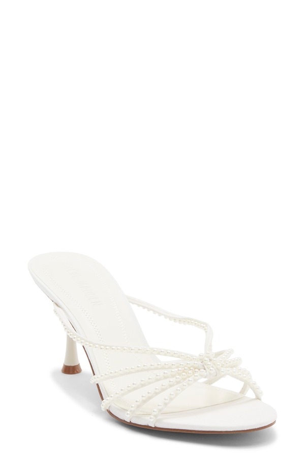 スティーブ マデン レディース シューズ サンダル Steve Madden Edna Slide Sandal Pearl パール