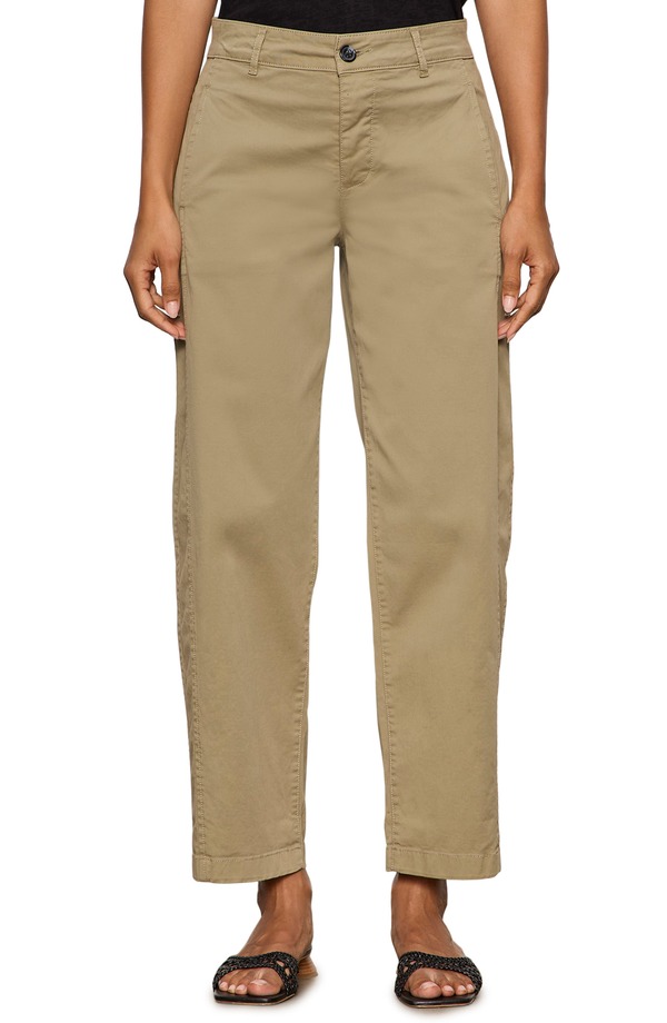 サンクチュアリー レディース ボトムス レギンス パンツ Sanctuary Boyfriend Cruiser Barrel Twill Pants Covert Green グリーン