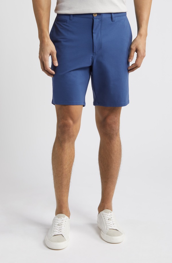 ジョニー オー メンズ ボトムス ハーフパンツ・ショーツ ショートパンツ コットン johnnie-O Jupiter Cotton Blend Chino Shorts Lake
