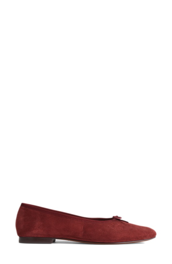 メイドウェル レディース シューズ パンプス Madewell Francine Ballet Flat Dark Merlot