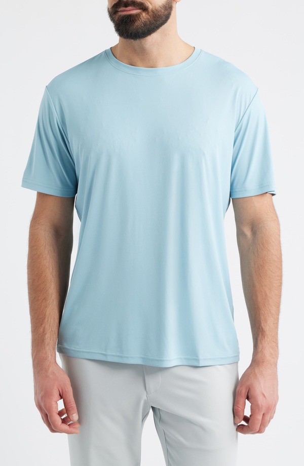 ピーター・ミラー メンズ トップス Tシャツ Peter Millar Featherweight Performance T-Shirt Seaflower
