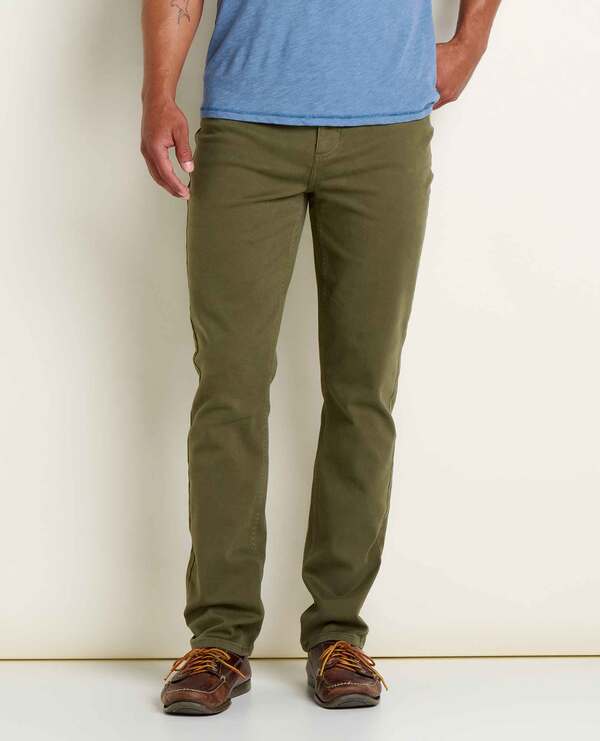トードアンドコー メンズ ボトムス デニムパンツ Toad & Co Men's Tamarack Slim Jean Olive オリーブ