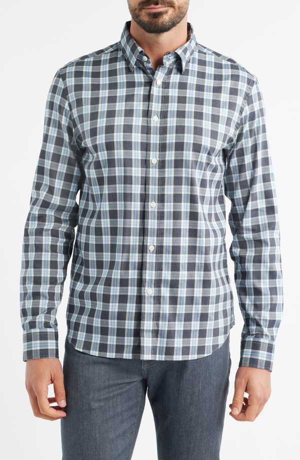 ファレティ メンズ トップス シャツ Faherty The Movement Button-Up Shirt Dark Creek Plaid チェック