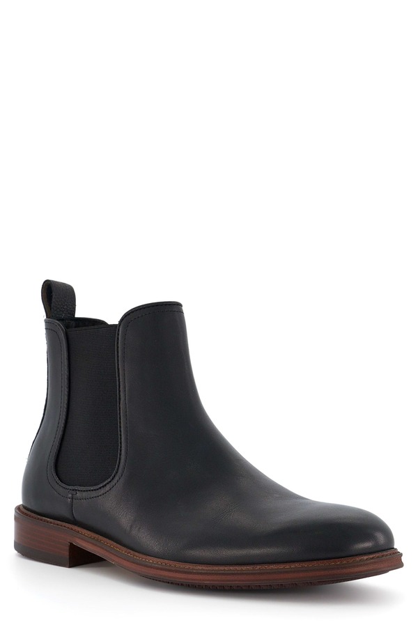 デューンロンドン メンズ シューズ ブーツ・レインブーツ チェルシーブーツ チェルシー Dune London Characteristichelsea Boot Black ブラック｜ReVida 店