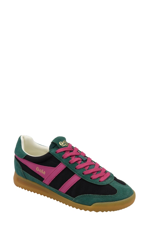 ゴラ レディース シューズ スニーカー Gola Firefly Sneaker Black/Pine/Fuchsia ブラック|ReVida 店