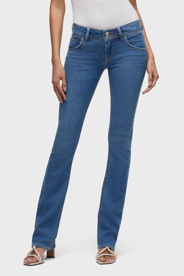 ハドソンデニム レディース ボトムス レギンス ブーツ Hudson Jeans beth mid-rise baby boot w/ flap Canyon Spring