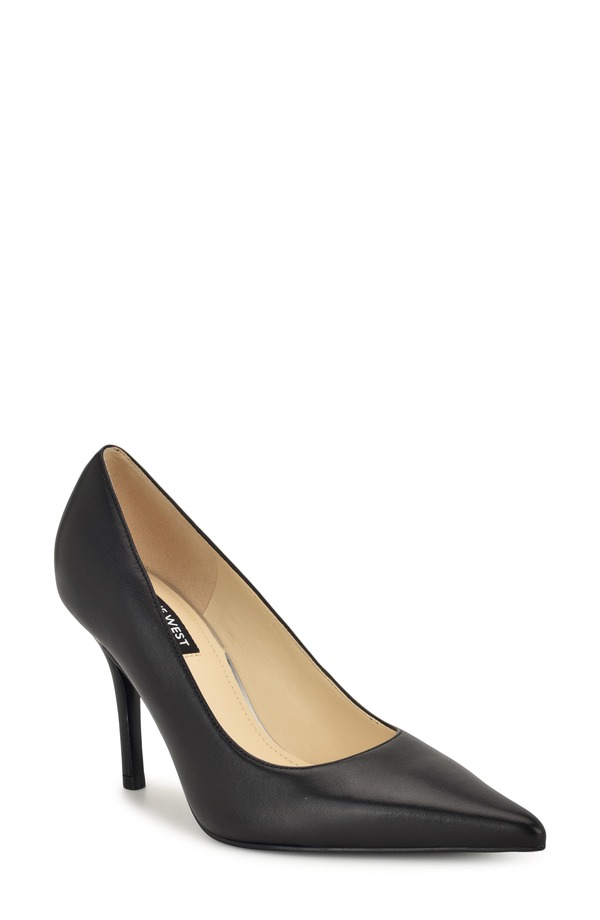 ナインウェスト レディース シューズ 踵 Nine West Gemmha Pointed Toe Pump Black 黒いこと
