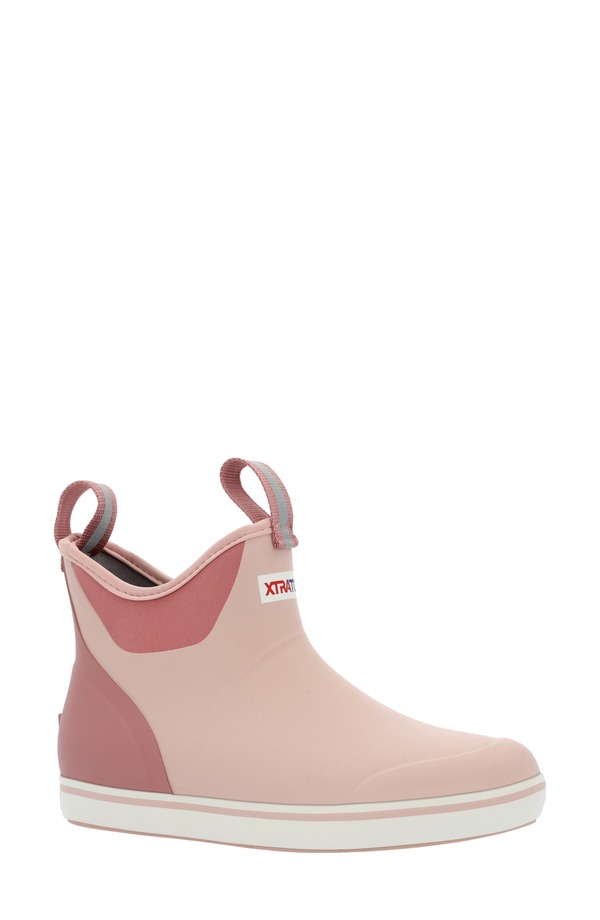 エクストラタフ レディース シューズ ブーツ・レインブーツ アンクル XTRATUF Waterproof Ankle Deck Boot Blush Pink サクラ色
