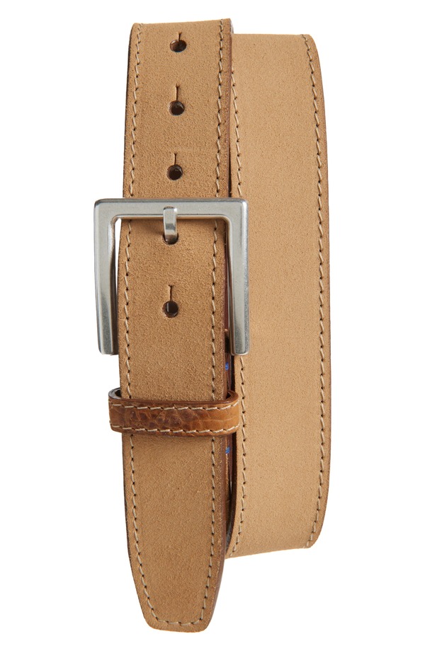 トリノ メンズ アクセサリー ベルト スエード Torino Suede Beltan タン｜ReVida 店