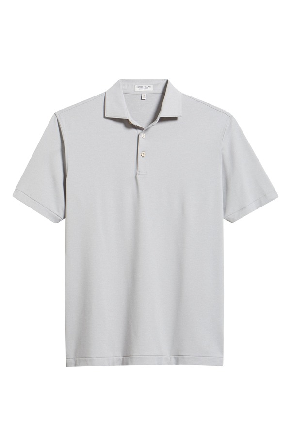 ピーター・ミラー メンズ トップス ポロシャツ ジャージー Peter Millar Holden Performance Jersey Polo Gale Grey グレー