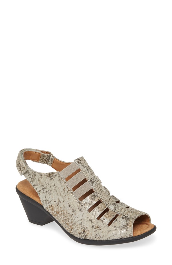 コンフォーティバ レディース シューズ 踵 サンダル Comfortiva Faye Sandalight Grey Leather 薄墨色
