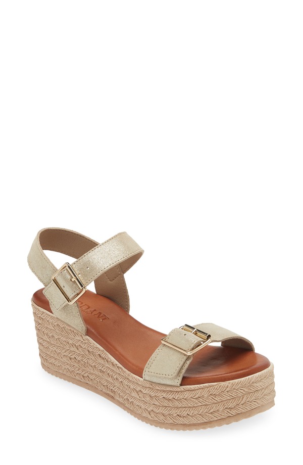 コルダーニ レディース シューズ サンダル Cordani Betsy Espadrille Wedge Sandal Dusty Gold ゴールド