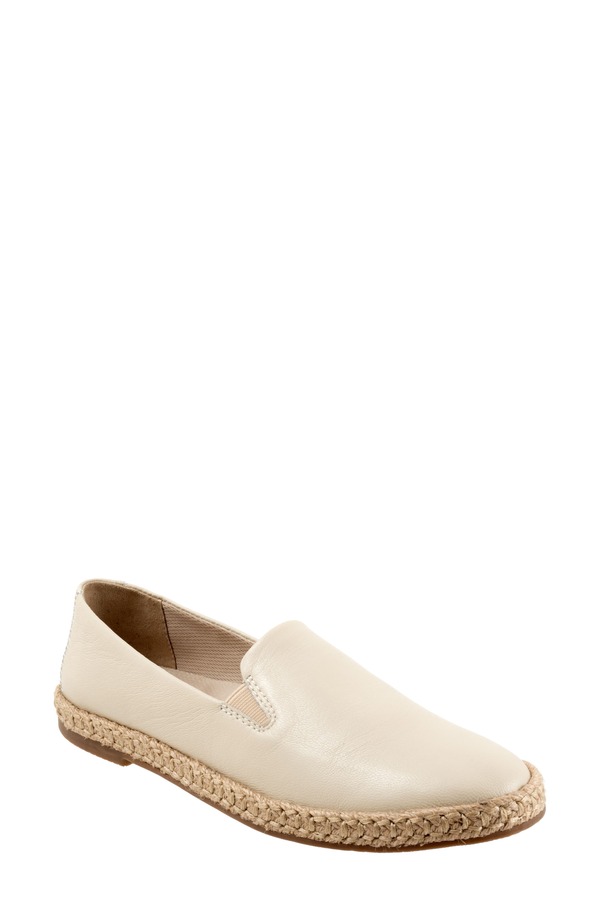 トロッターズ レディース シューズ サンダル Trotters Poppy Espadrille Flat Ivory アイボリー
