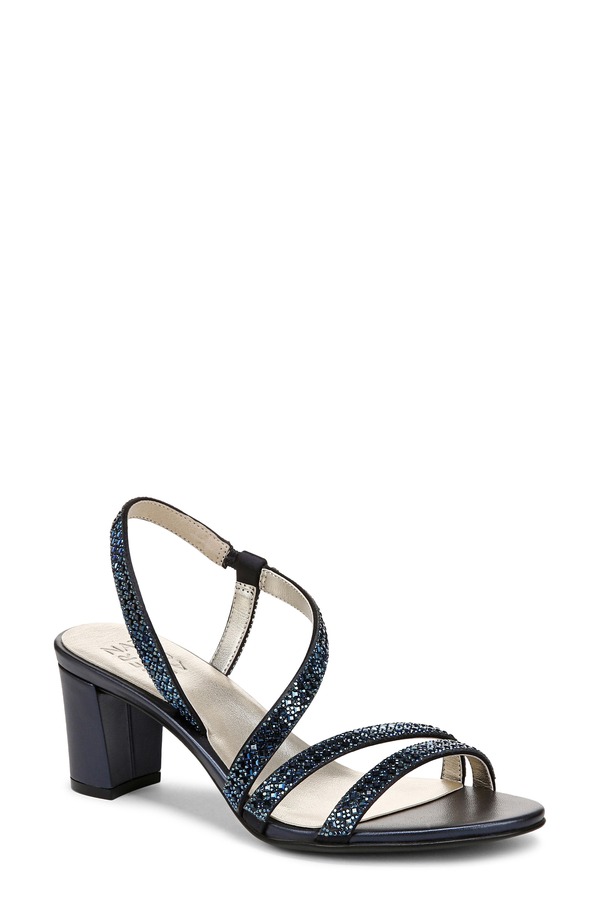 ナチュライザー レディース シューズ 踵 サンダル Naturalizer Vanessa Slingback Sandal French Navy 米国海軍