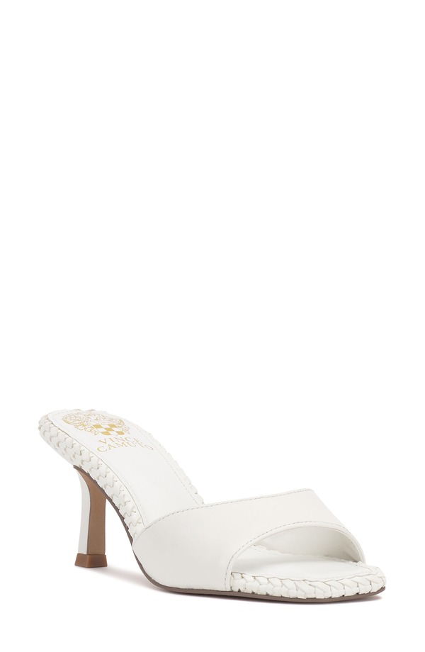 ヴィンスカムート レディース シューズ 踵 サンダル Vince Camuto Emmla Slide Sandal Bianco