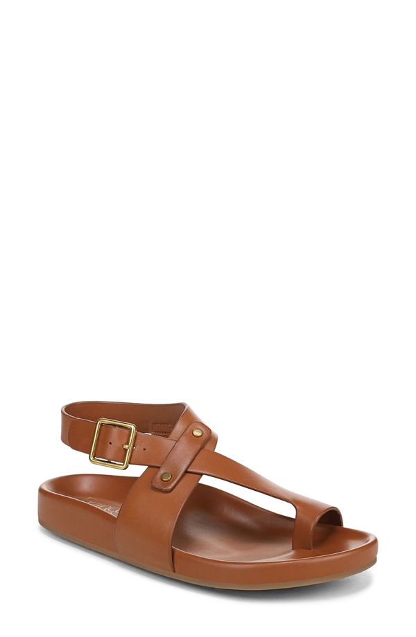フランコサルト レディース シューズ サンダル プラットフォーム アンクル Franco Sarto Blair Ankle Straplatform Sandal Cognac
