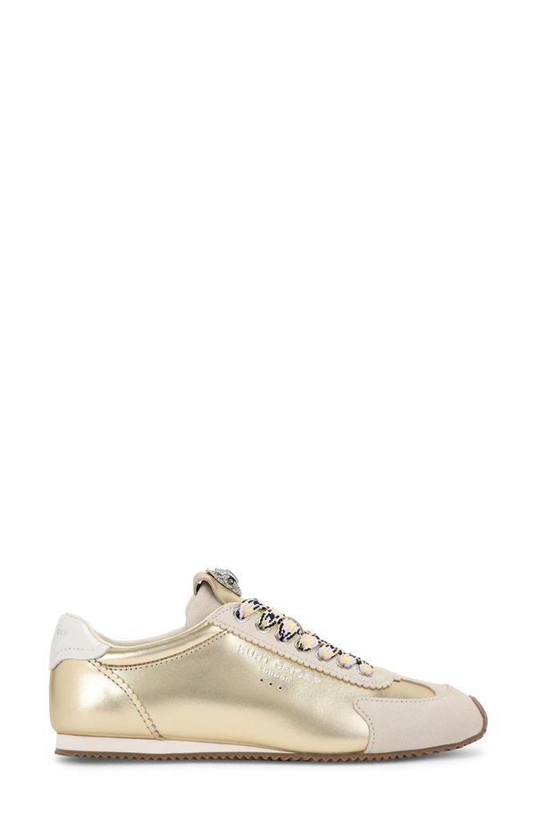 カートジェイガーロンドン レディース シューズ スニーカー Kurt Geiger London Islington Sneaker Yellow Gold イエロー