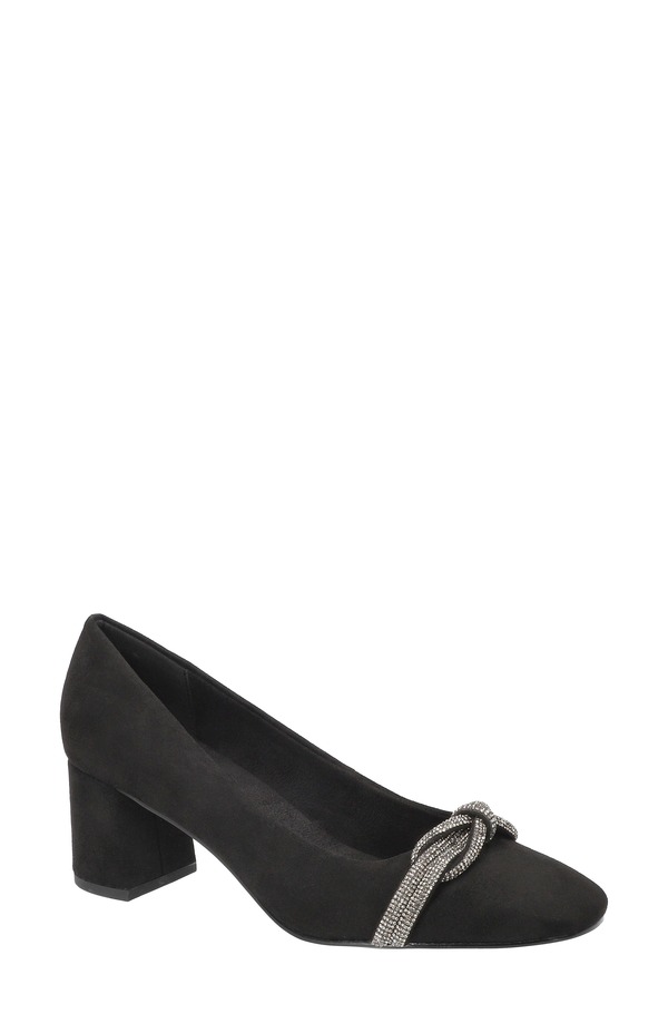 ベラヴィータ レディース シューズ 踵 Bella Vita Marigold Pump Black Suede 黒いこと