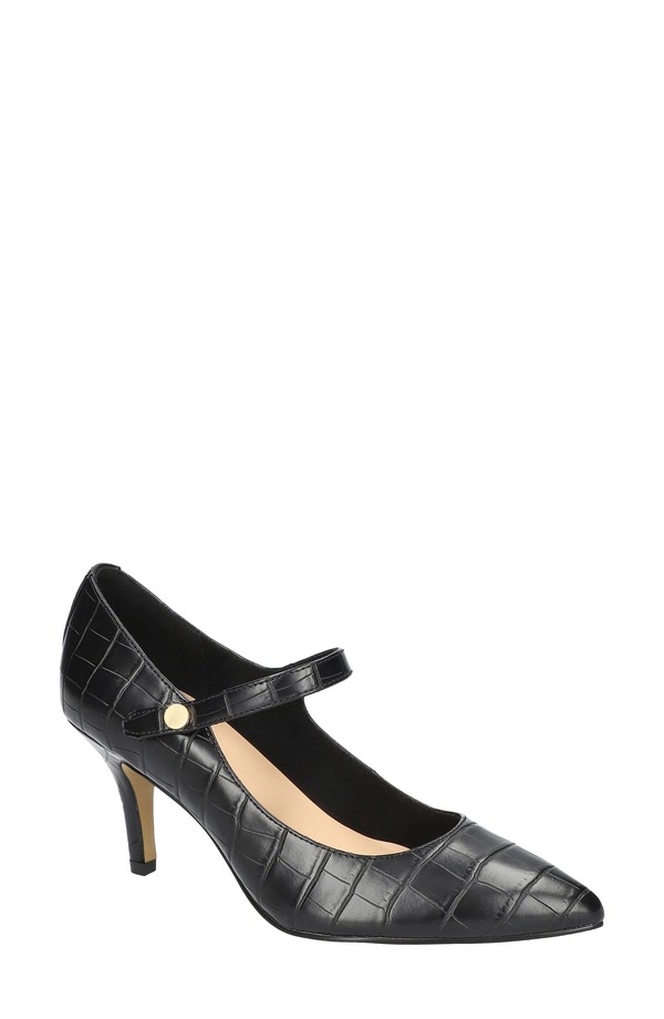 ベラヴィータ レディース シューズ ヒール Bella Vita Lainey Pointed Toe Pump Black Croco ブラック