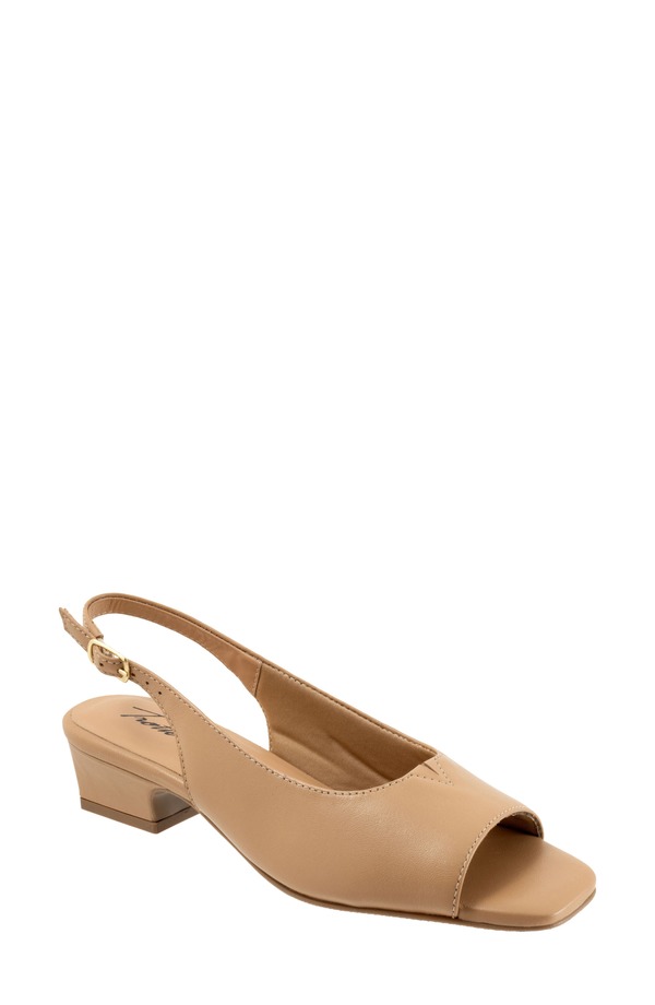 トロッターズ レディース シューズ 踵 サンダル Trotters Dawn Slingback Sandal Beige ベージュ