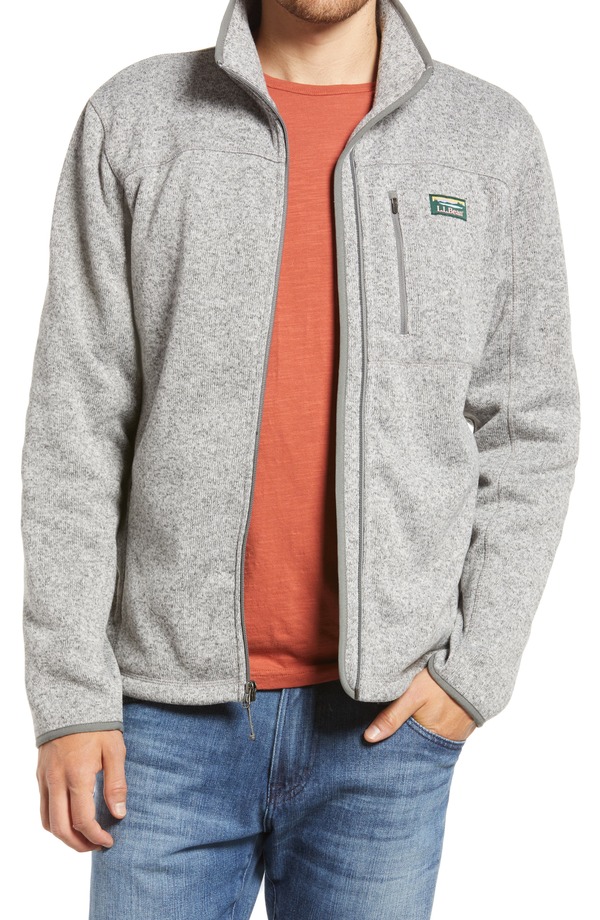 エルエルビーン メンズ アウター ジャケット・ブルゾン セーター フリース L.L.Bean Men'sweater Fleece Jacket Grey Heather グレー