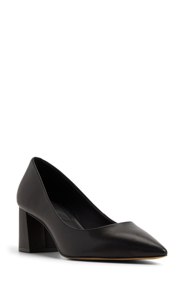 アルド レディース シューズ 踵 ALDO Ybalelin Pointed Toe Pump Black 黒いこと