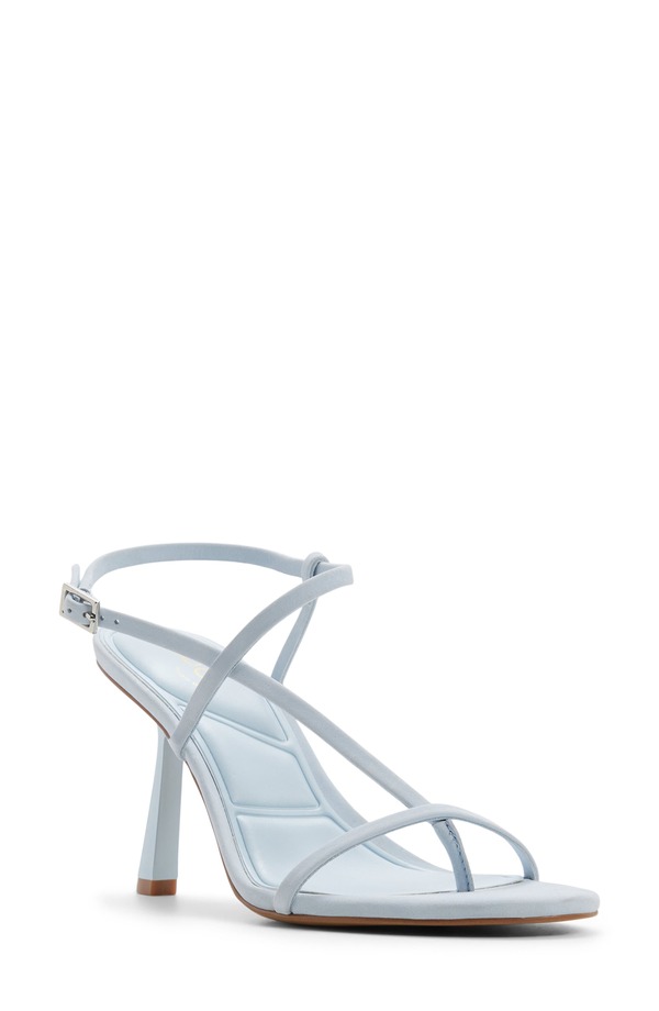 アルド レディース シューズ 踵 サンダル ALDO Nallia Slingback Sandalight Blue 青み